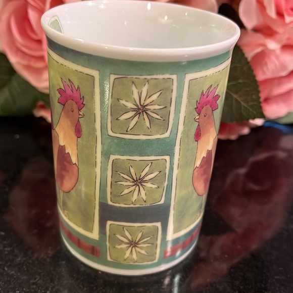 China Mug - Pastel Colored Rooster Mug - Picture 4 of 9